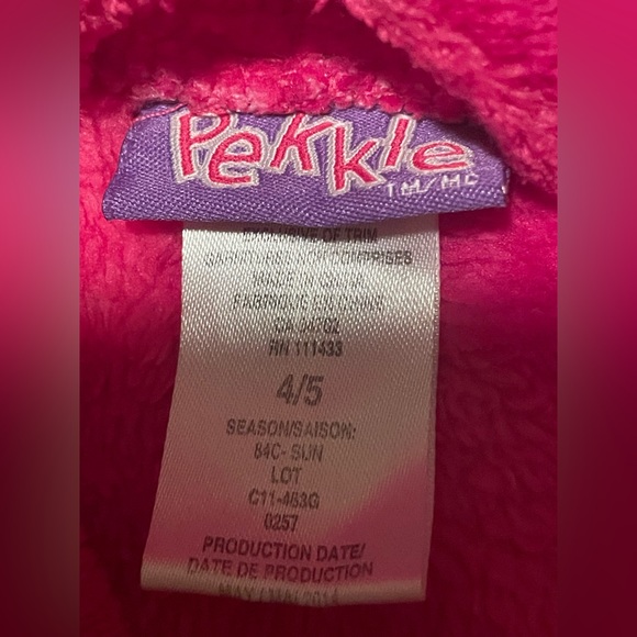 Girls Pekkle housecoat size 4/5 - Picture 2 of 2